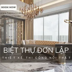 Thiết Kế Thi Công Nội Thất Biệt Thự Đơn Lập tại Biên Hòa