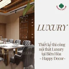 Thiết Kế Nội Thất Luxury Tại Biên Hòa