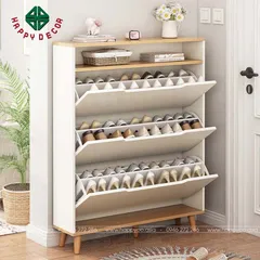 Tổng hợp  50 mẫu tủ giày chung cư hiện đại tối ưu không gian sống