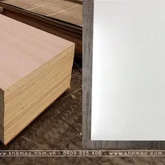 Ván Ép Phủ Keo Poly Trắng - Giải pháp cho nội thất