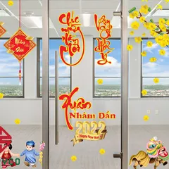 Ý tưởng trang trí tết văn phòng 2022 ấn tượng nhất