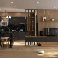 Thiết kế nội thất biệt thự nhà anh Hùng sang trọng tại Bửu Long - Biên Hòa