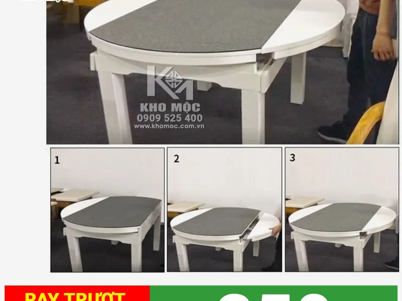 Ray trượt bàn mở rộng đa năng tải trọng lớn 