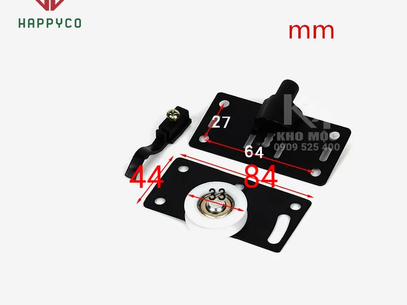 Bánh Xe Cửa Lùa UI HMR 378