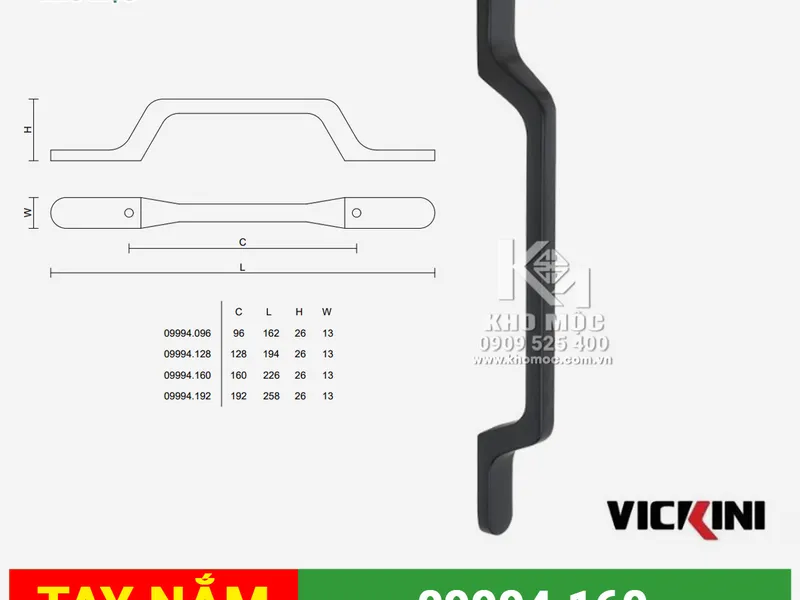 Tay tủ VICKINI 09994 
