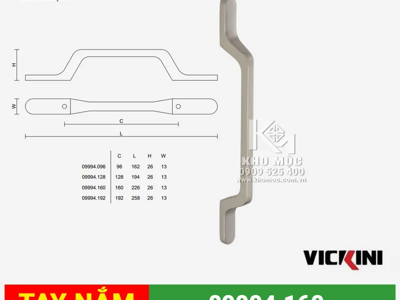 Tay tủ VICKINI 09994 