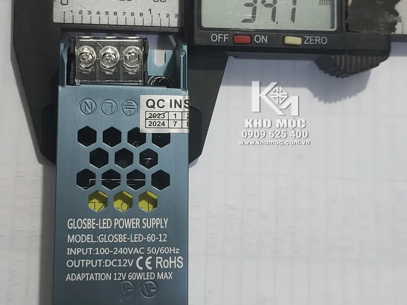 Nguồn Tổ Ong 5A / 12V / 60W