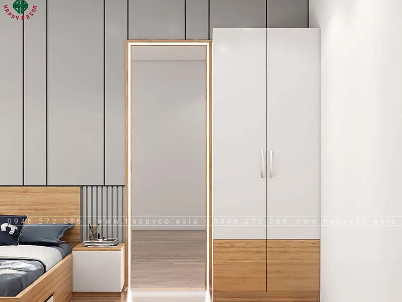 Tủ quần áo nhỏ gọn TA15
