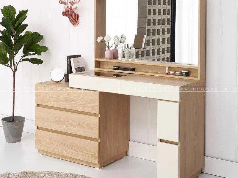 Mẫu bàn trang điểm cho nữ đẹp, hiện đại