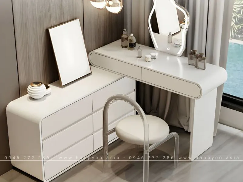 BÀN TRANG ĐIỂM GỖ CÔNG NGHIỆP MDF BP6847