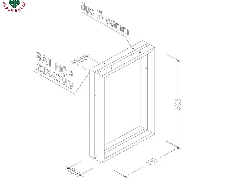 Bàn phấn trang điểm BP6809