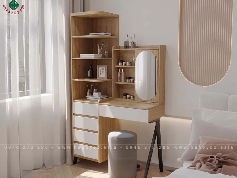 Mẫu bàn trang điểm gỗ đẹp BP6820