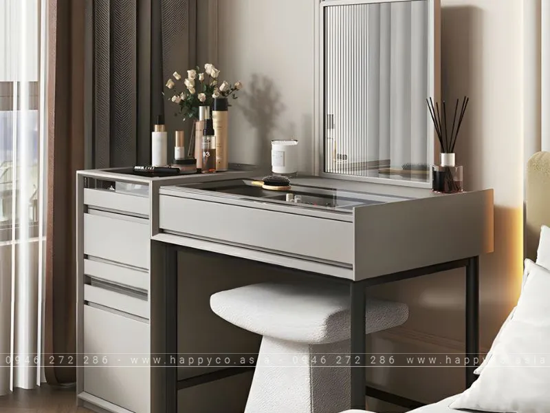 BÀN TRANG ĐIỂM GỖ CÔNG NGHIỆP MDF THANH LỊCH BP6839