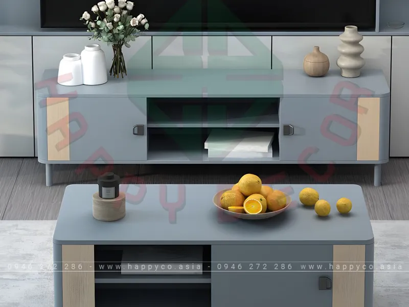 KỆ TIVI MÀU XANH CAO CẤP, HIỆN ĐẠI KT6832