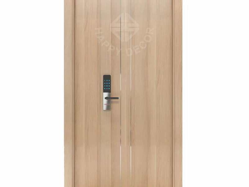 Cửa nhựa gỗ Composite hai cánh mẹ con VD-09