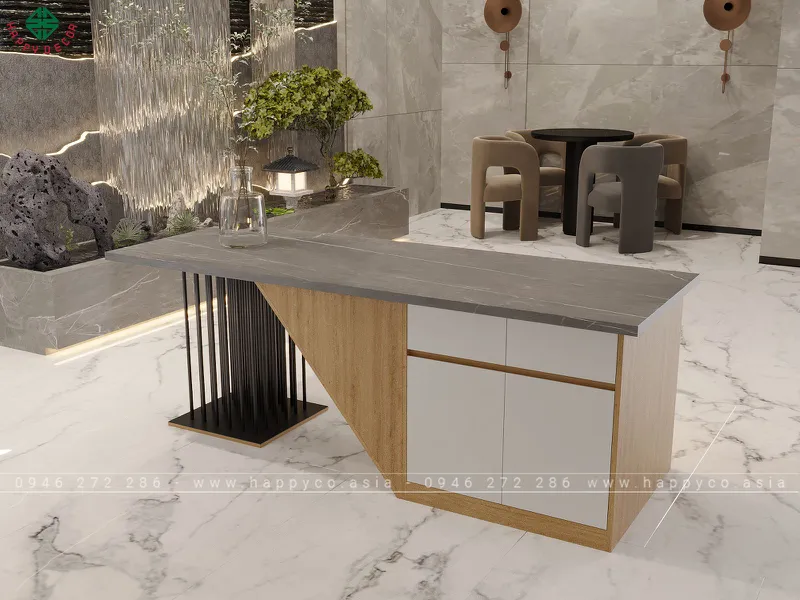 Mẫu bàn quầy SPA BQ6805