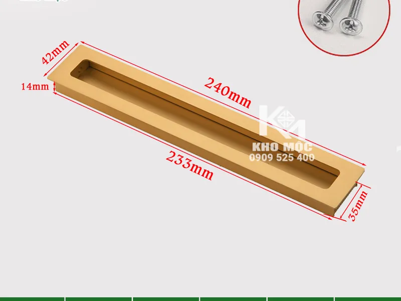 Tay Nắm Âm 2 Chiều