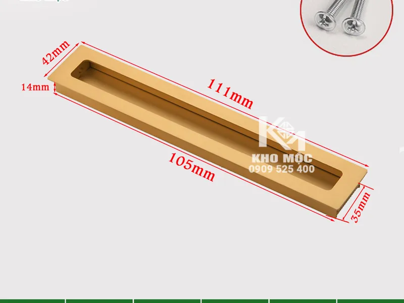 Tay Nắm Âm 2 Chiều