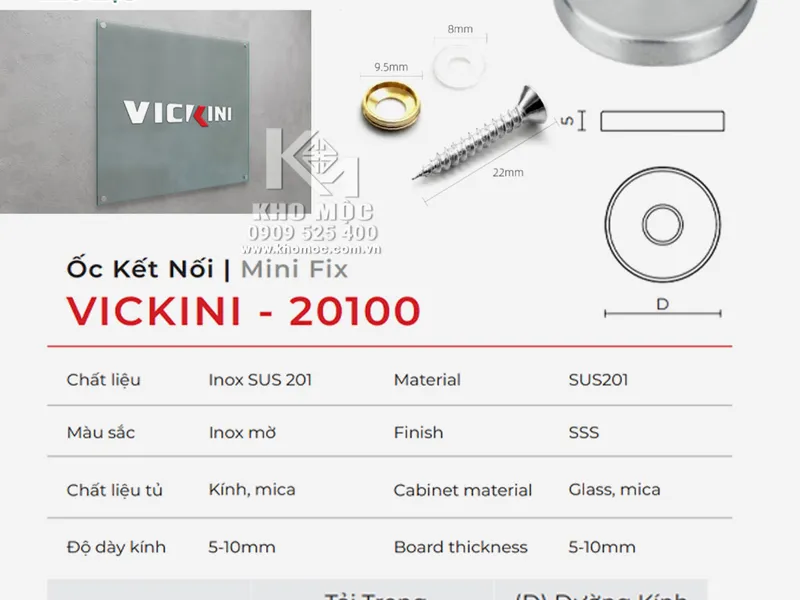 Ốc Chụp Gương 20100.025 IVAN