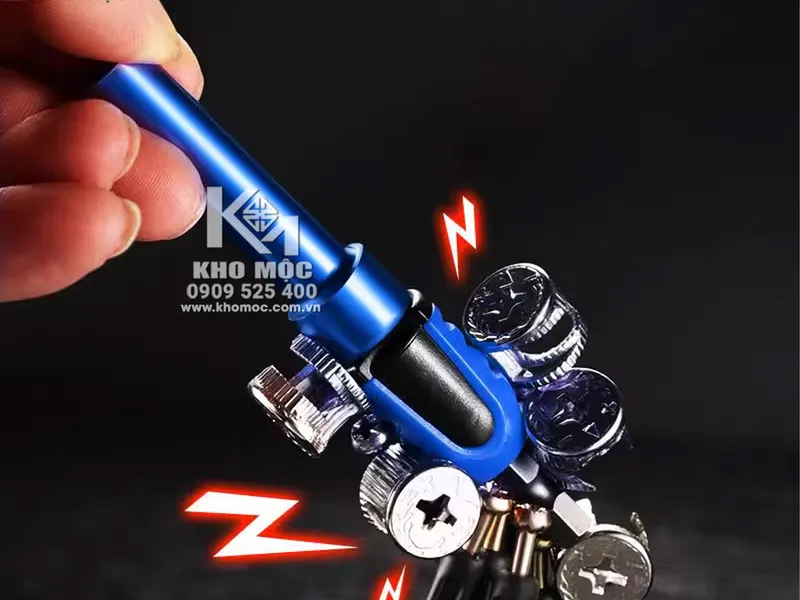 Đầu Vặn Ốc Cam 3 Chức Năng Tiện Dụng Sử Dụng Trong Thi Công Gỗ Nội Thất