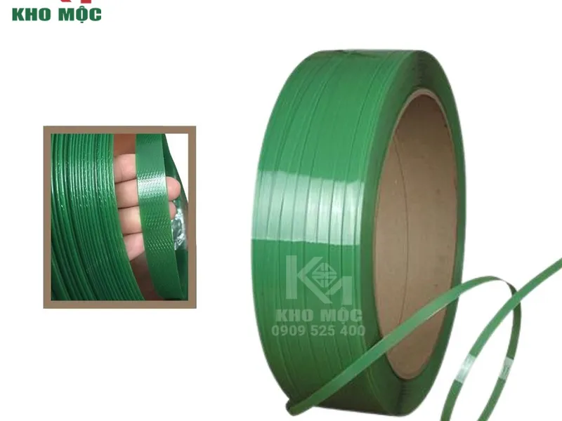 Dây Đai PET Khổ 19*1mm Xanh