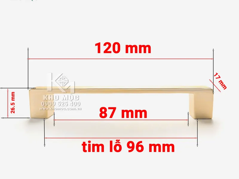 Tay nắm Mã 5275 Vàng