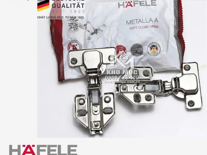  Bản Lề Hafele Giảm Chấn 493.03.02(Bịch2cái)