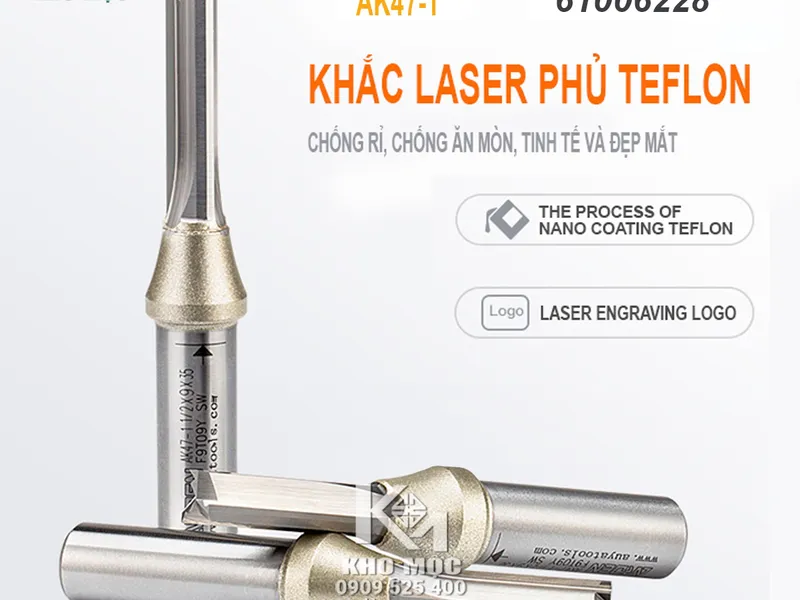 Dao ARDEN 6*22*3T AK47-1 CNC (Không rãnh thoát )
