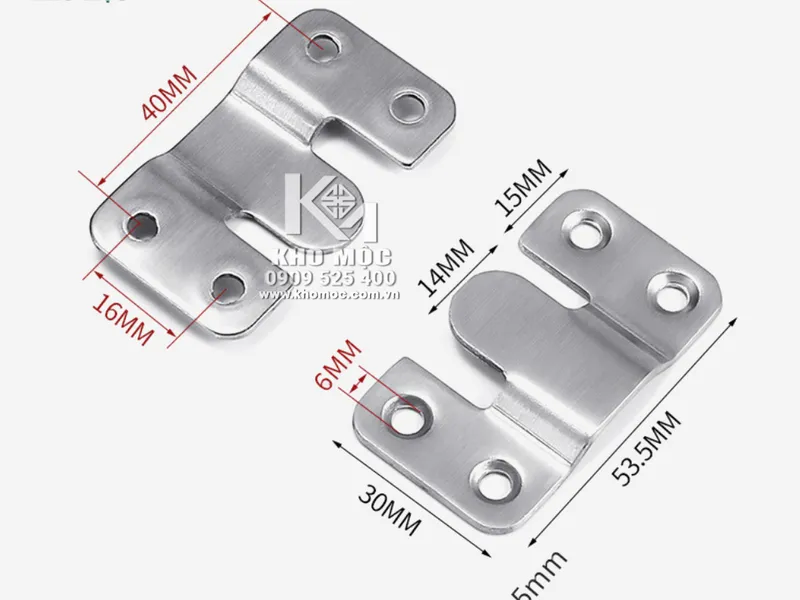 Bas Treo Tranh INOX ( Cặp) 