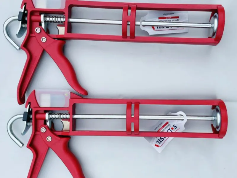 Súng Bắn Keo Silicon SOLARSIL Tự Ngắt Cao Cấp - Súng MHC Hàn Quốc