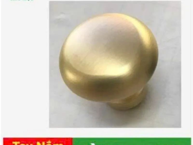 Tay Nắm Tròn Mã 86820 Màu Vàng