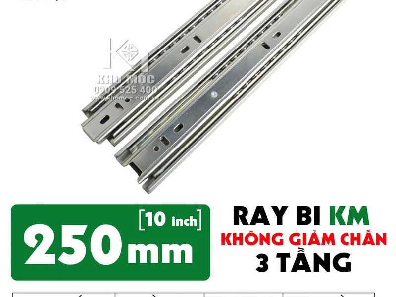 Ray Bi 3 Tầng Dài 250mm 