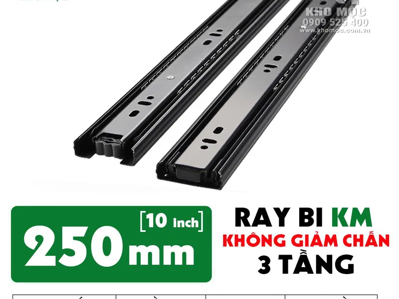 Ray Bi 3 Tầng Dài 250mm 
