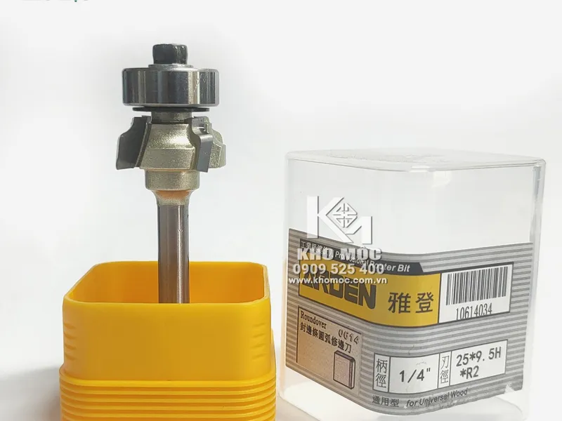 Dao Arden 10614034 MŨI GỌT CẠNH CHỈ 6.35xR2 mm