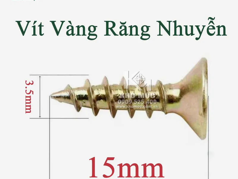 Vít Nhuyễn 7 Màu - Vít Vàng Nhuyễn