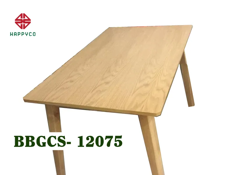 BÀN BINGO GỖ CAO SU - BBGCS- 12075