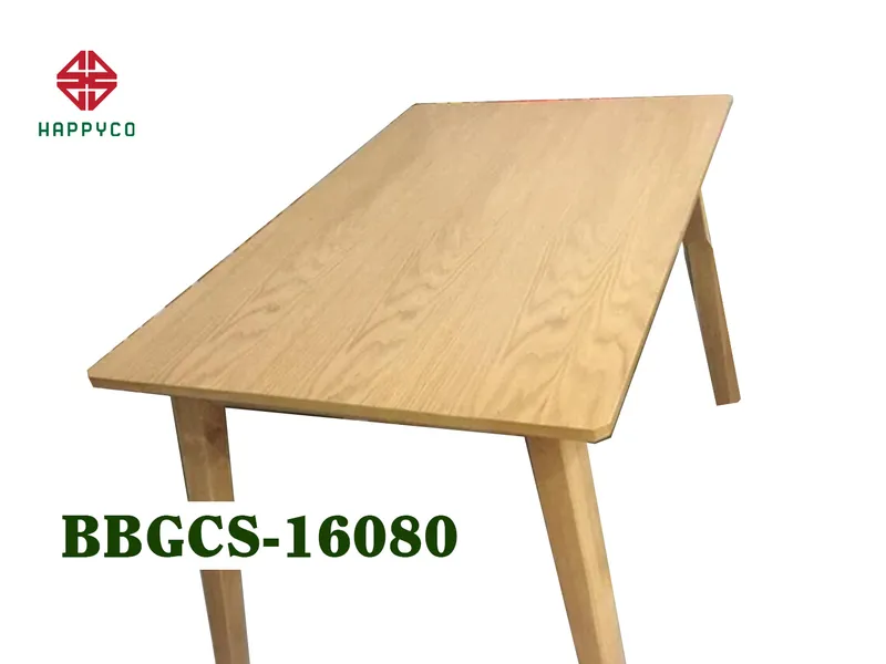 BÀN BINGO GỖ CAO SU - BBGCS- 16080