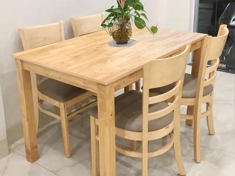 BÀN CABIN GỖ CAO SU - BCBCS-12075