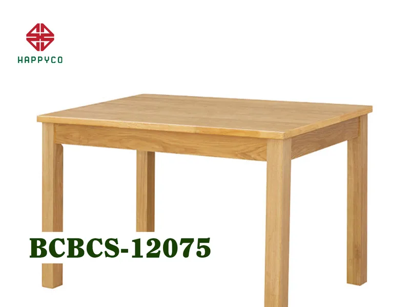 BÀN CABIN GỖ CAO SU - BCBCS-12075