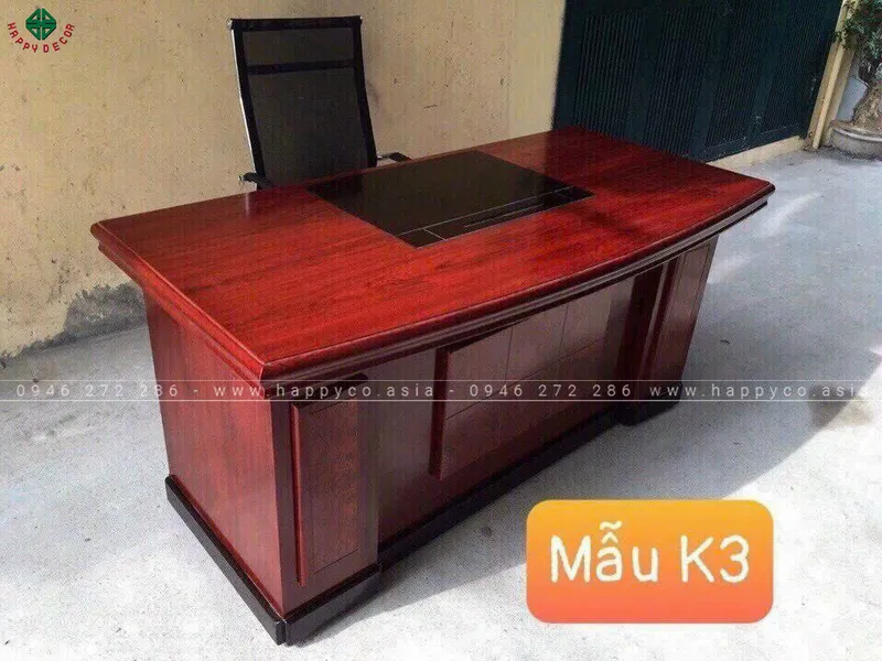 Bàn giám đốc ván công nghiệp hiện đại BGD6807