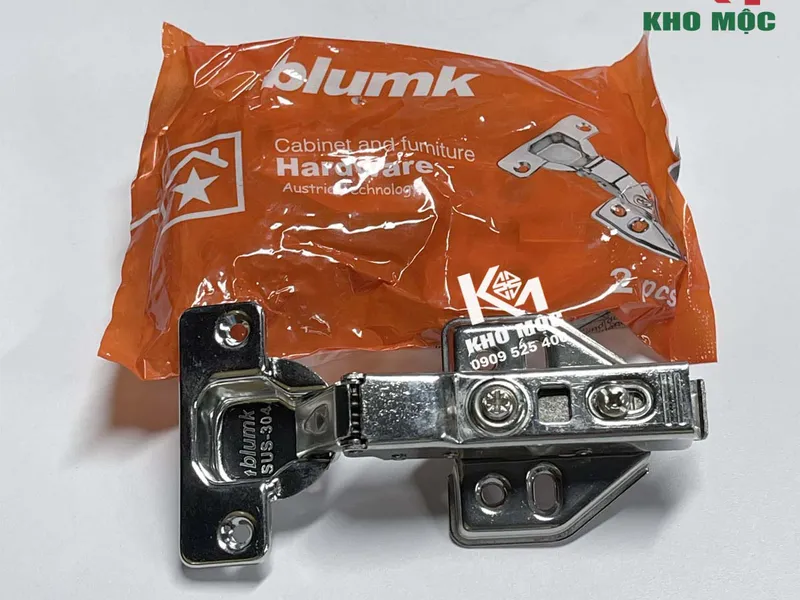 Bản Lề BLUMK Giảm Chấn Inox 201 