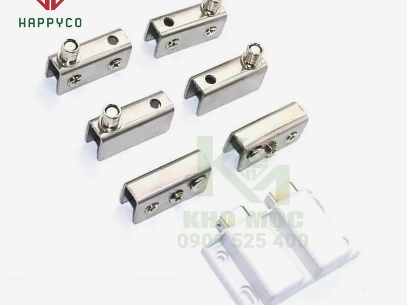 Bản lề Kính Đôi HAMMERED Nhấn Mở 