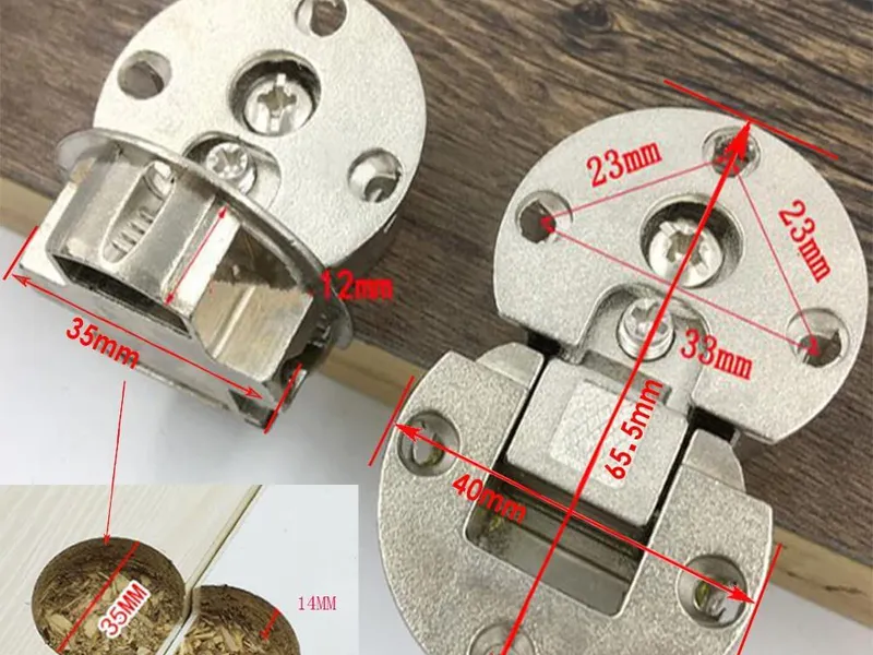Bản Lề Nối Cánh Kiểu Số 8