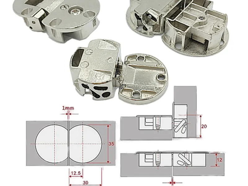 Bản Lề Nối Cánh Kiểu Số 8