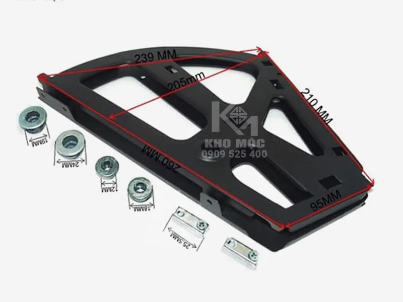 Ốc Bản Lề Quạt Sắt