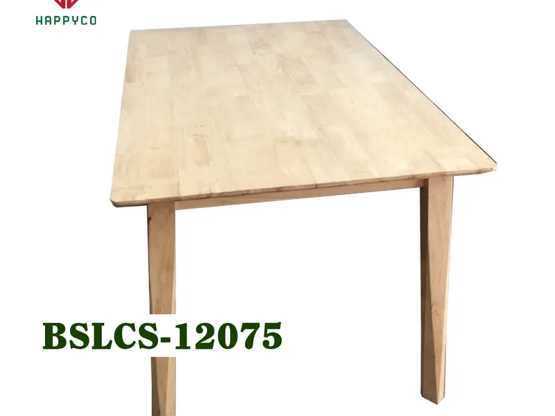 BÀN SALA GỖ CAO SU - BSLCS-12075