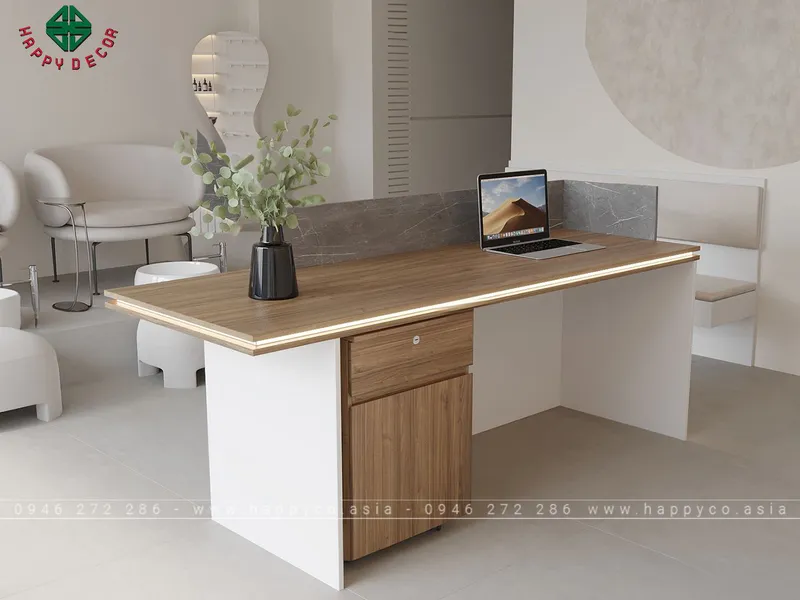 Bàn thu ngân shop quần áo BQ6804