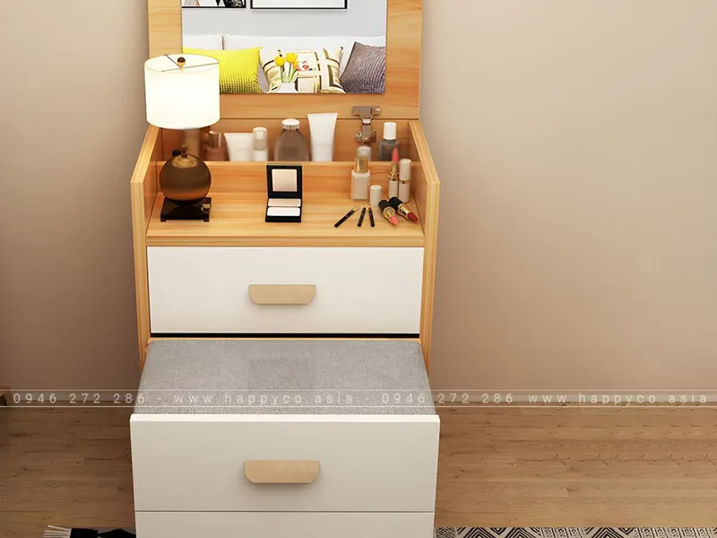 BÀN TRANG ĐIỂM GỖ CÔNG NGHIỆP MDF TIỆN LỢI BP6840
