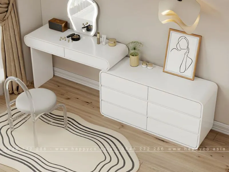 BÀN TRANG ĐIỂM GỖ CÔNG NGHIỆP MDF BP6847