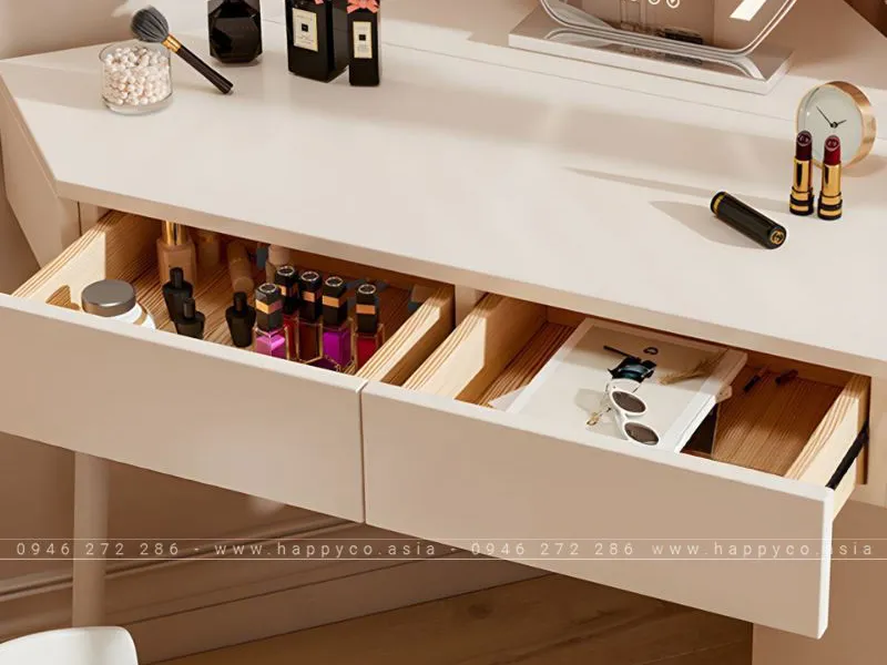 BÀN TRANG ĐIỂM GỖ CÔNG NGHIỆP MDF ĐỘC ĐÁO BP6842